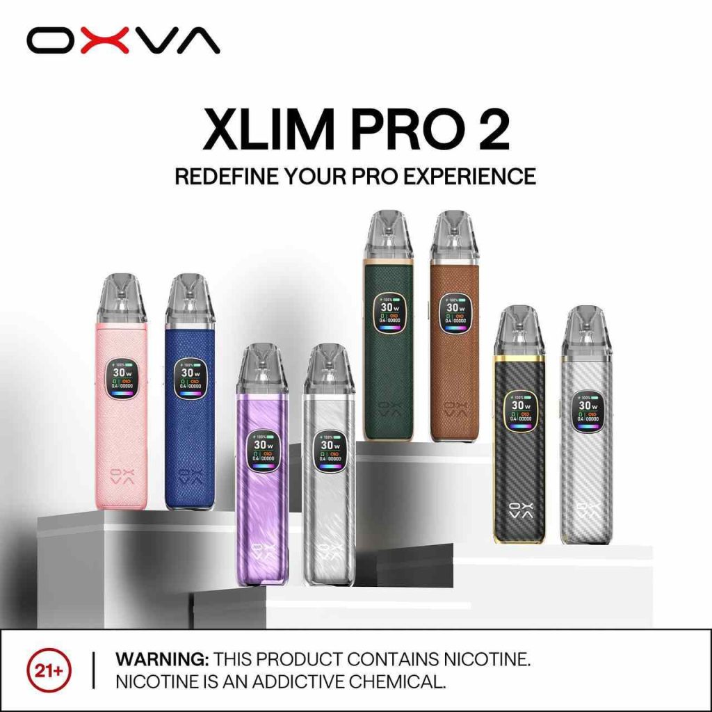 OXVA XLIM PRO II 小蠻牛 Pro 2,30W大輸出的注油式電子煙