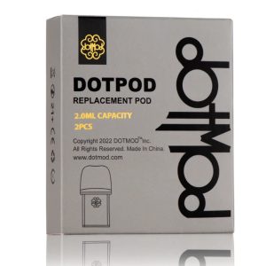 DOTMOD Dotpod 系列空煙彈外盒包裝圖(適用 Pro / Lite / S / Nano 機型,共 2 入)