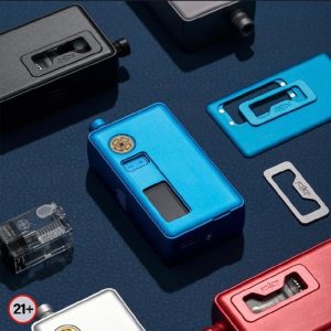 dotmod dotAIO V3 多色展示圖,高精度鋁合金電子煙主機外觀呈現質感工藝